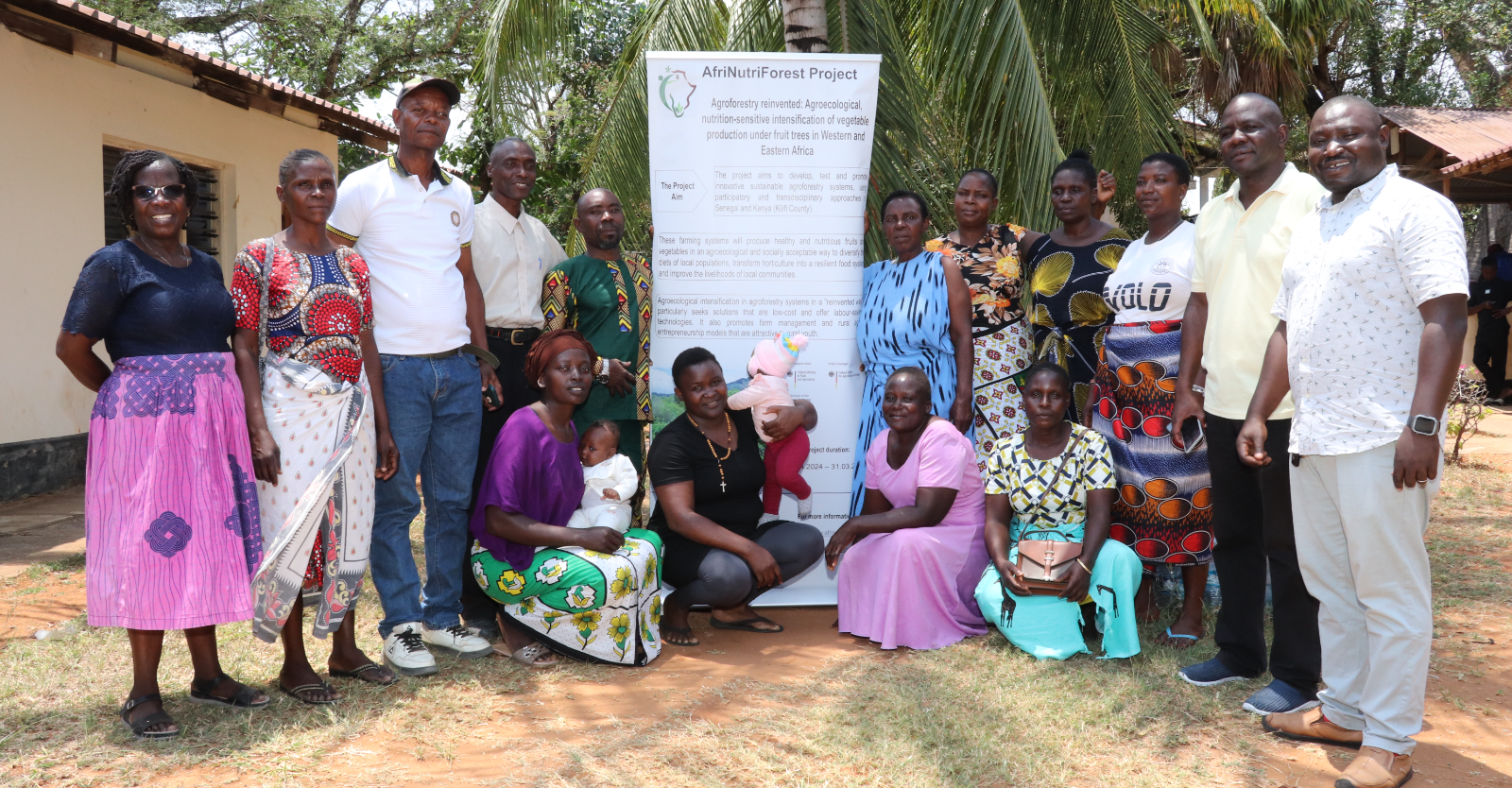 Framer to farmer knowledge Dissemination and exchange Training in Agriculture at Pwani University - Kenya